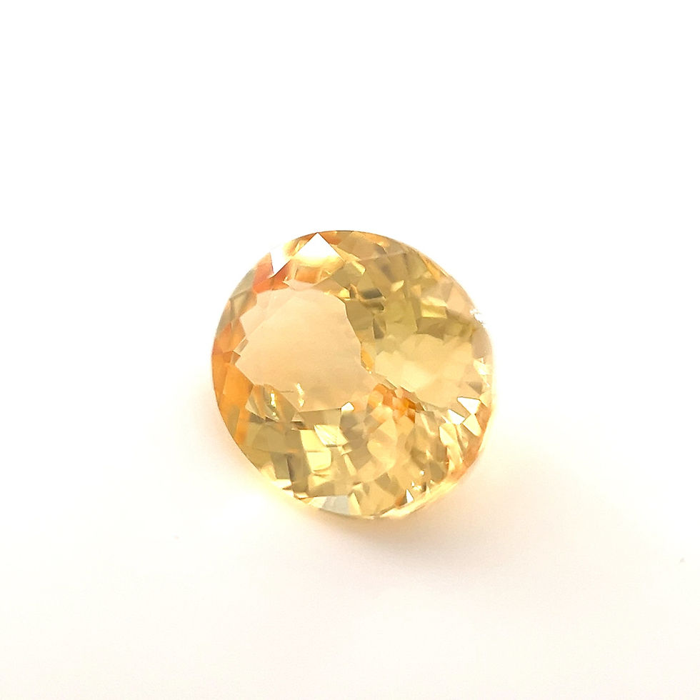 Thumbnail: Yellow Sapphire 1.43 cts. 7.5 x 6.1mm, oval