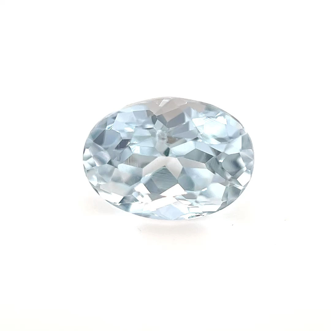 Icy Blue Sapphire 1.50 cts. 7.4 x 5.4mm, oval