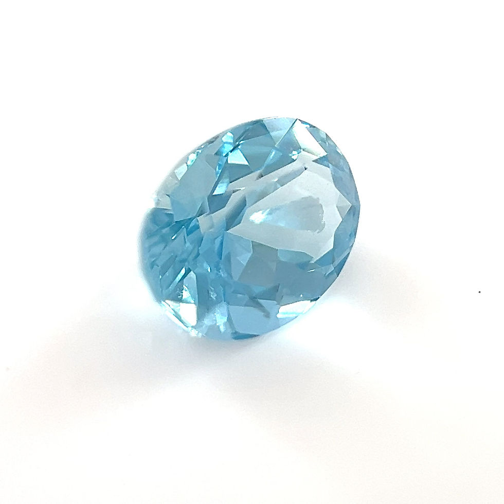 Thumbnail: Aquamarine 1.27 cts. 8.0 x 6.0mm, oval