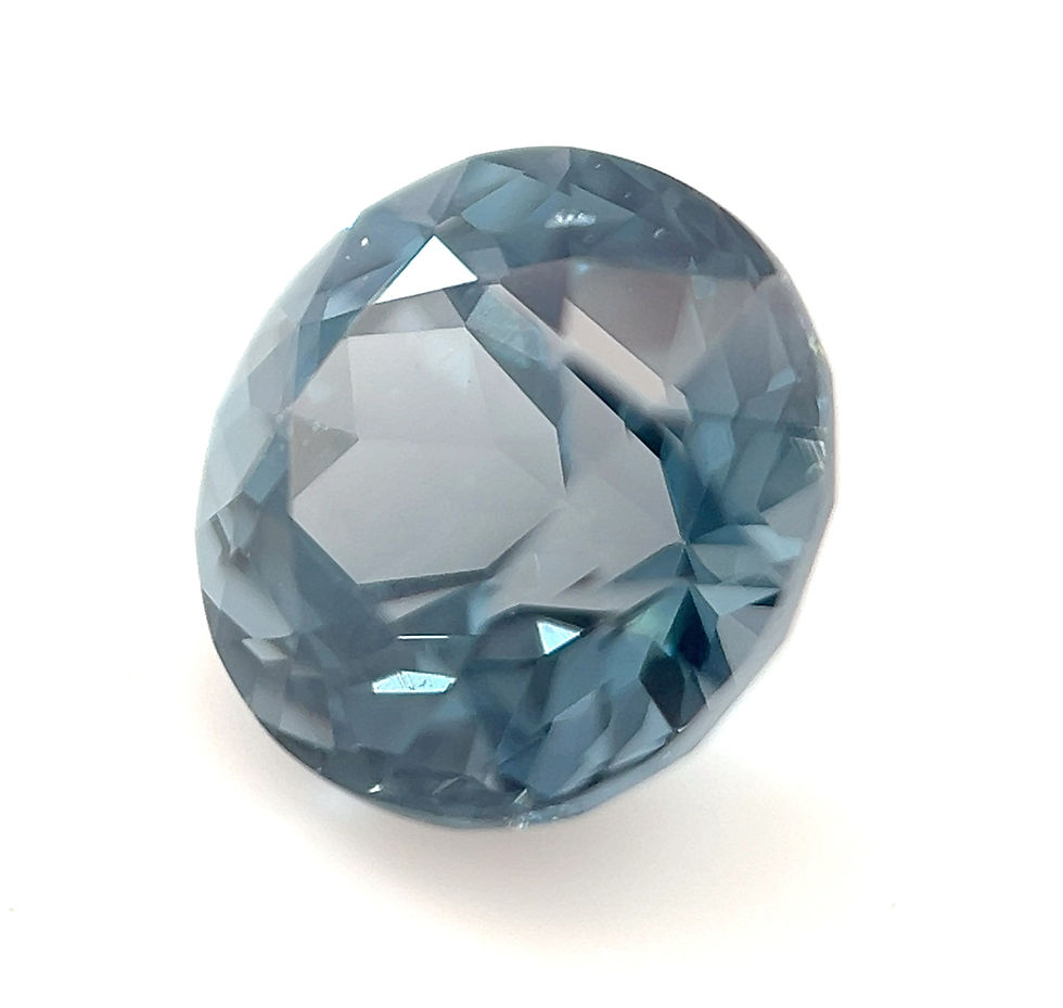 Thumbnail: Gray Spinel 3.13 cts. 8.5 x 8.5mm, round