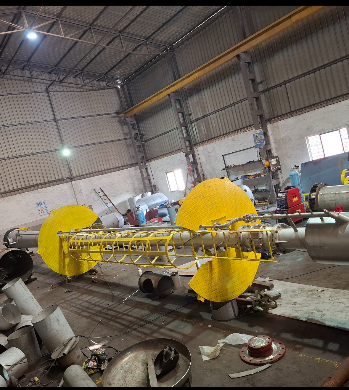 Industrial fabrication and engineering work by Griffon Process Equipments LLP