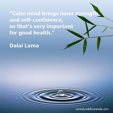 Calm Mind brings inner strength and self confidence