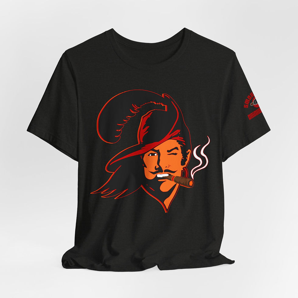 Thumbnail: SWDB Smoking Pirate Short Sleeve Tee