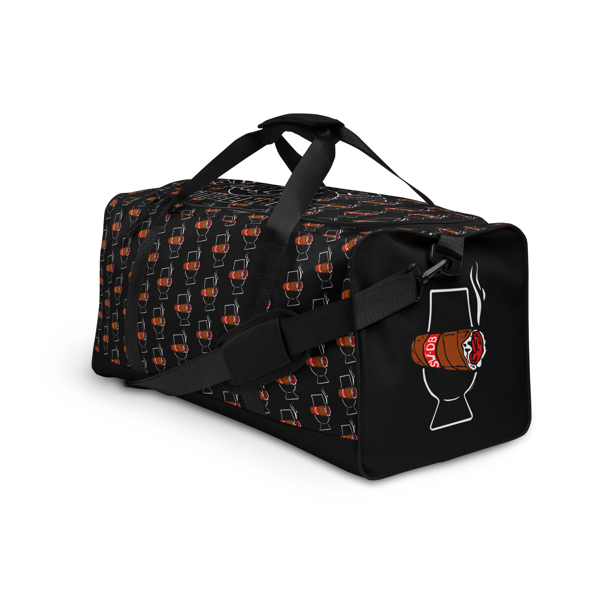 SWDB Logo Pattern Duffle Bag
