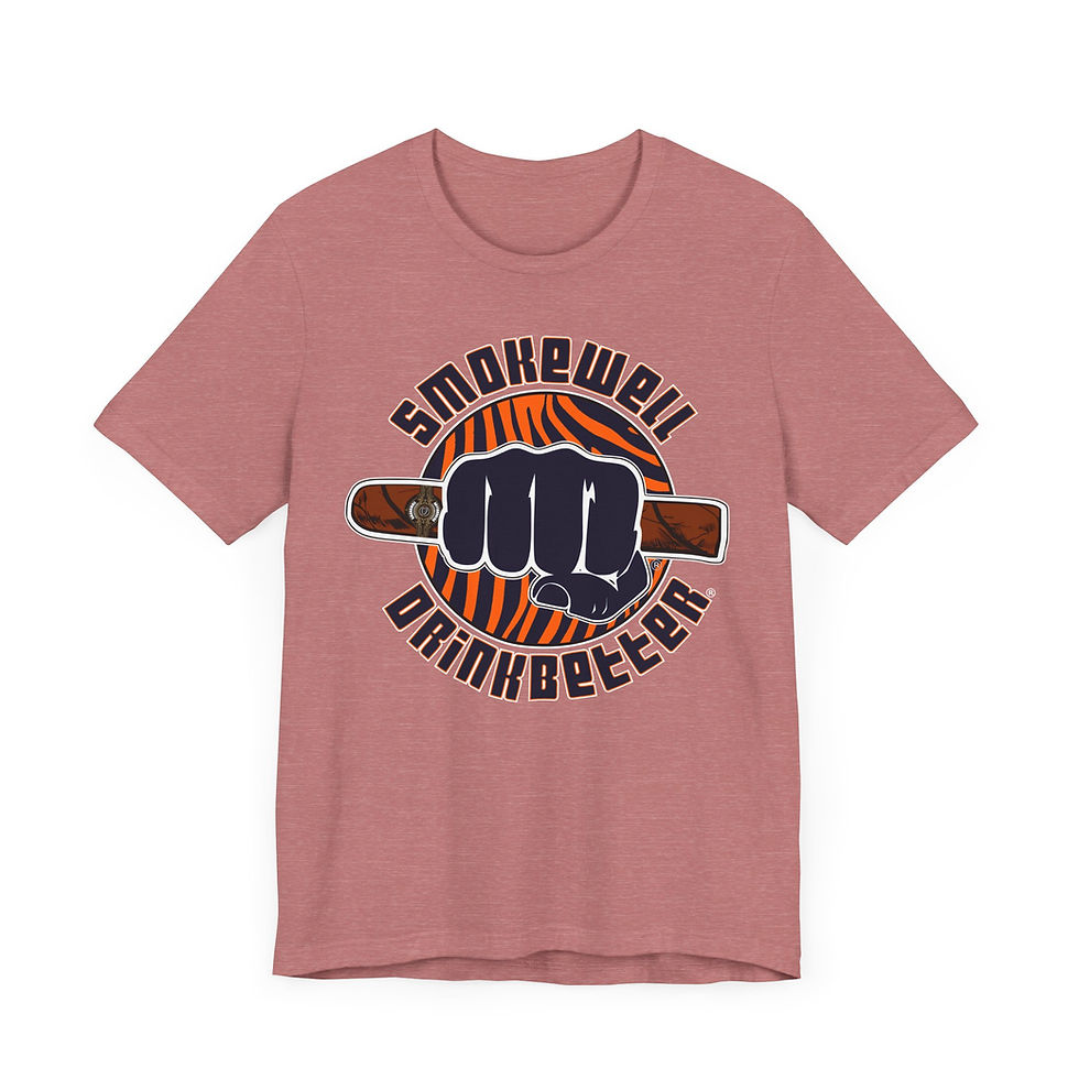 Thumbnail: SWDB Det Tiger Dot Unisex Jersey Short Sleeve Tee