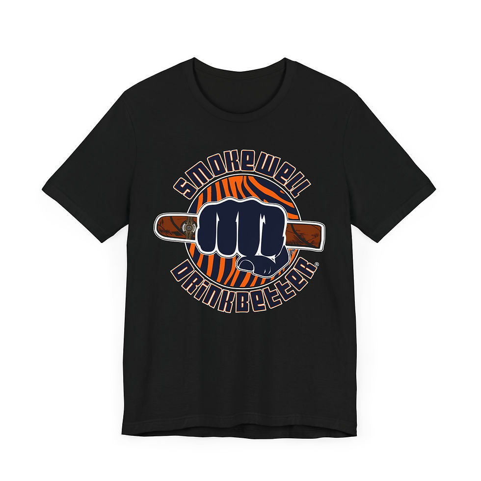 Thumbnail: SWDB Det Tiger Dot Unisex Jersey Short Sleeve Tee