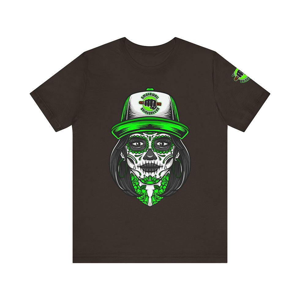 Thumbnail: SWDB Neon Sugar Skull Tee