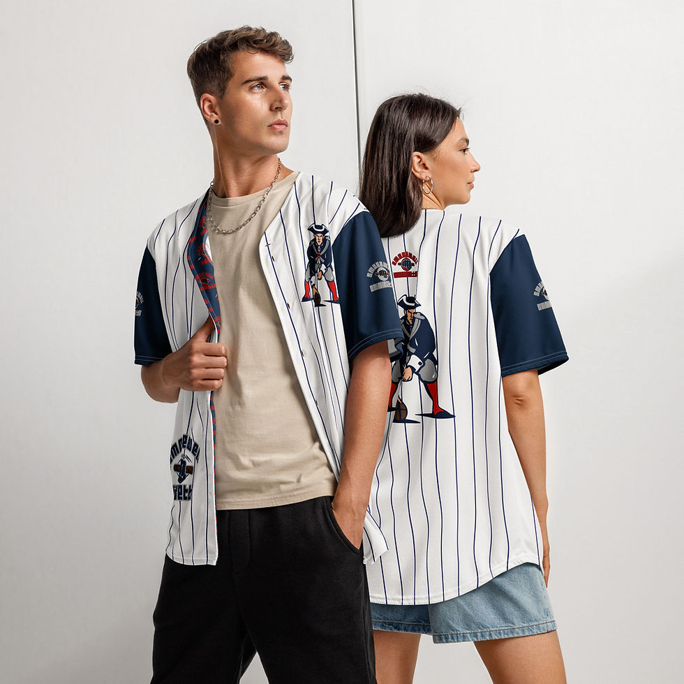 Thumbnail: New England Baseball Jersey