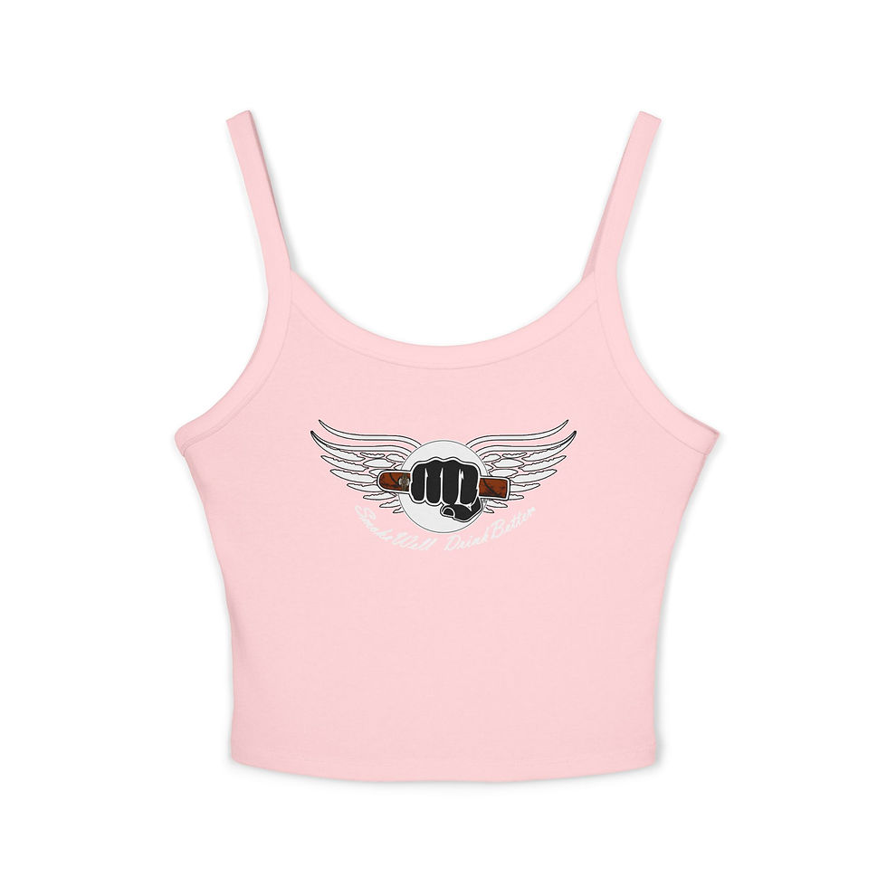 Thumbnail: SWDB Winged Dot Cropped Tank Top