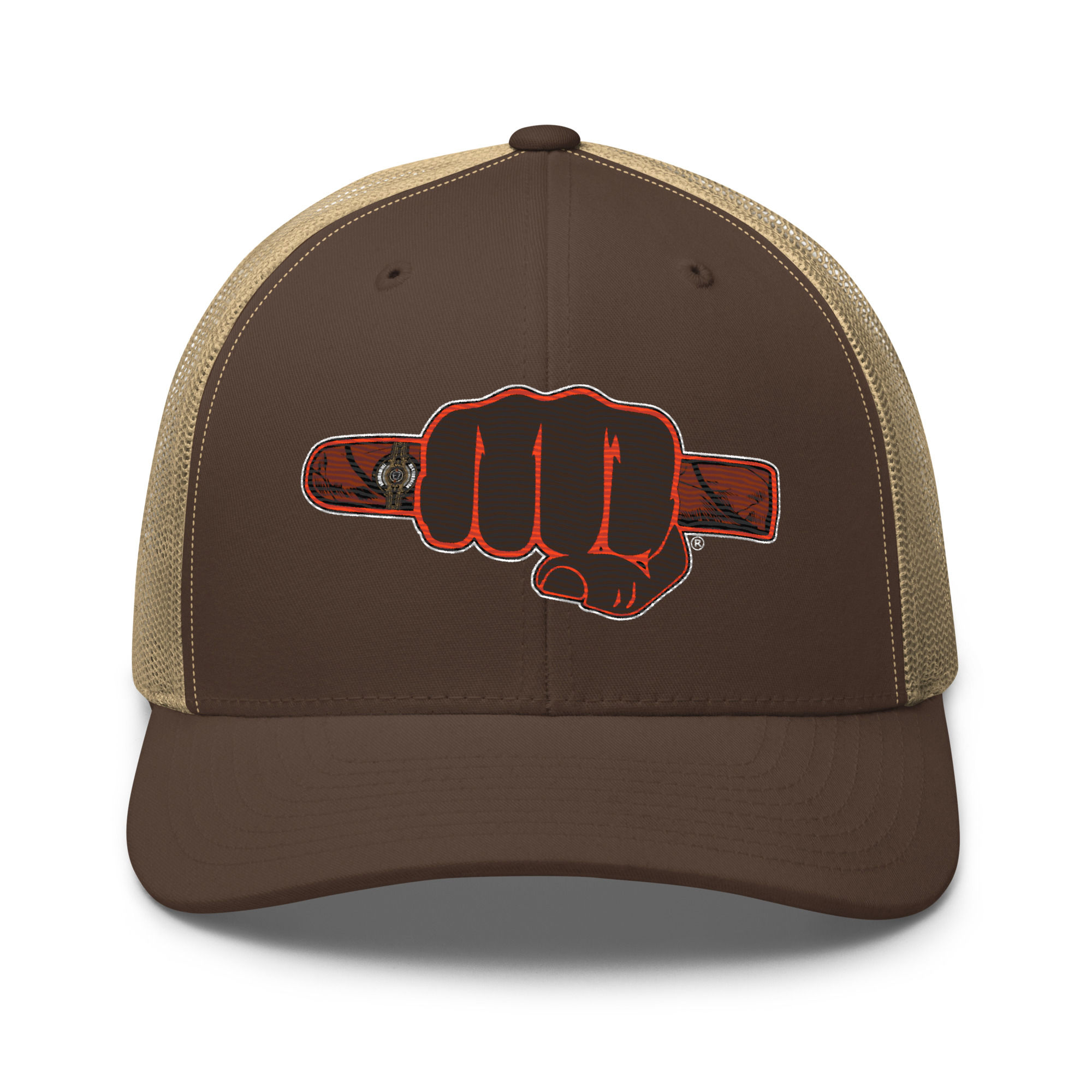 SWDB Browns Cigar Fist Trucker Cap