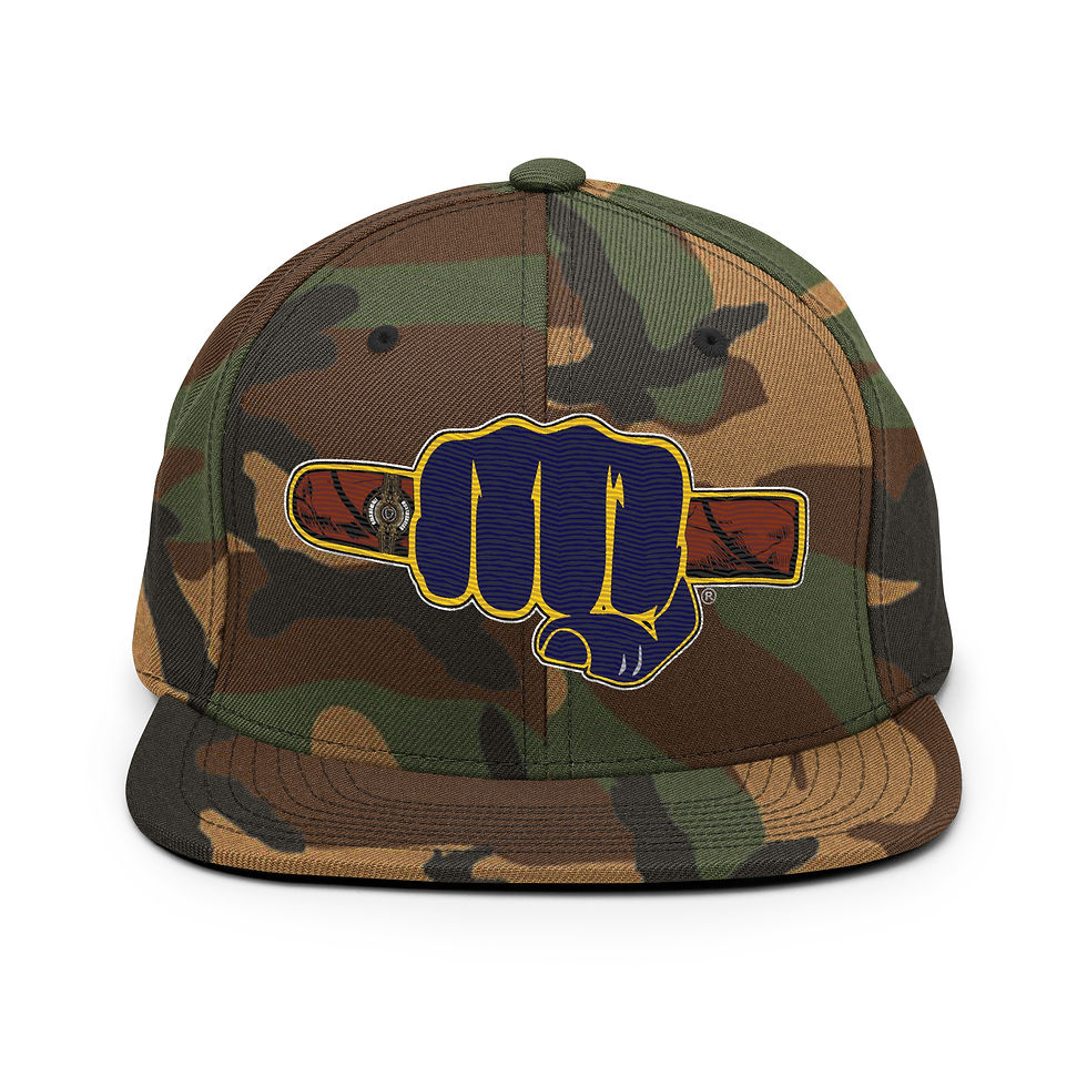 Thumbnail: SWDB Rams Cigar Fist Snapback Hat 