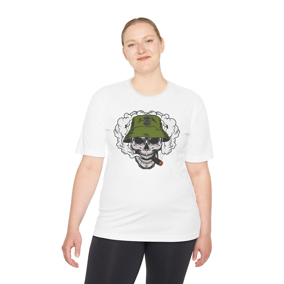 Thumbnail: SWDB Smoking Skull Moisture-Wicking Tee