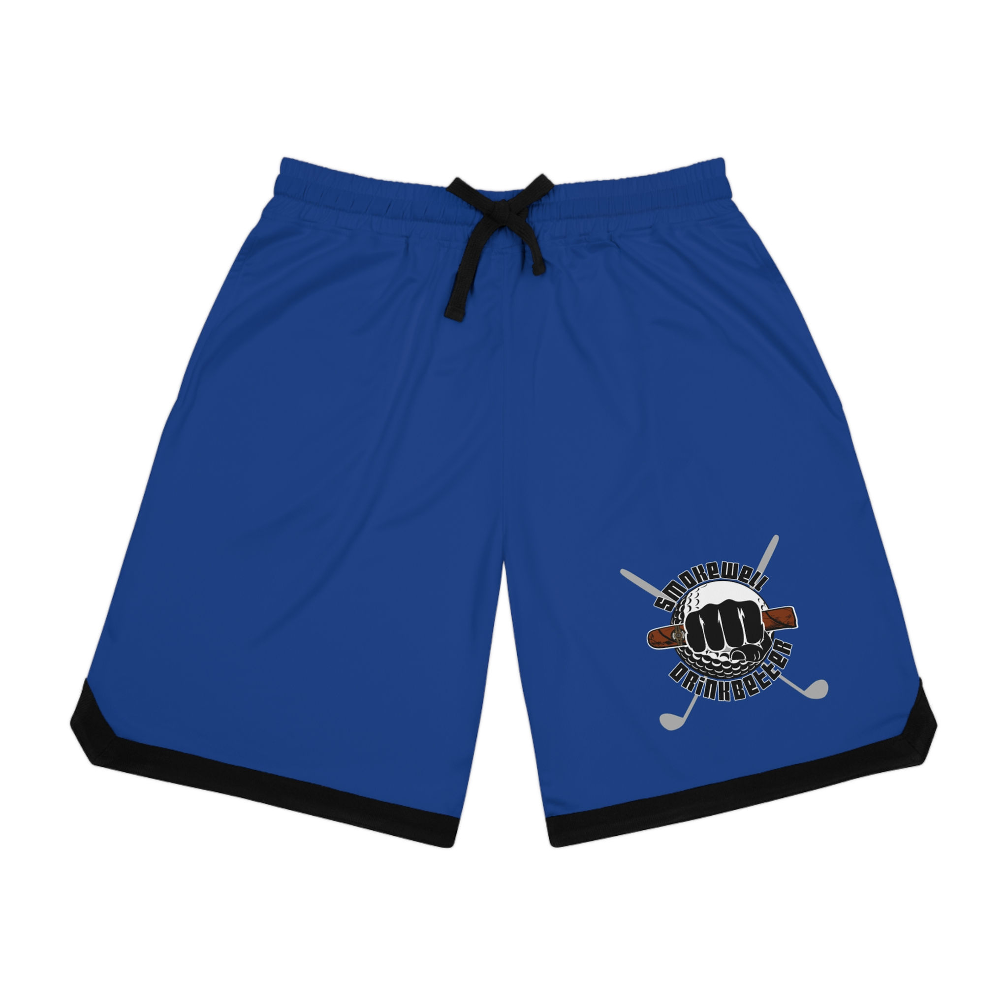 SWDB Blue Golf Ball Shorts