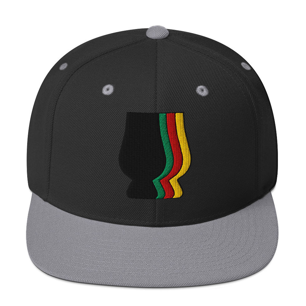 Thumbnail: SWDB RGBG Bourbon Glass Snapback Hat