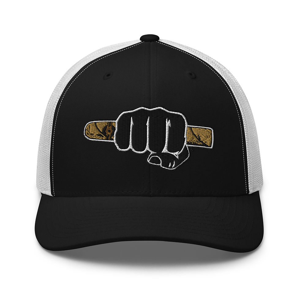 Thumbnail: SWDB Cigar Fist Trucker Cap