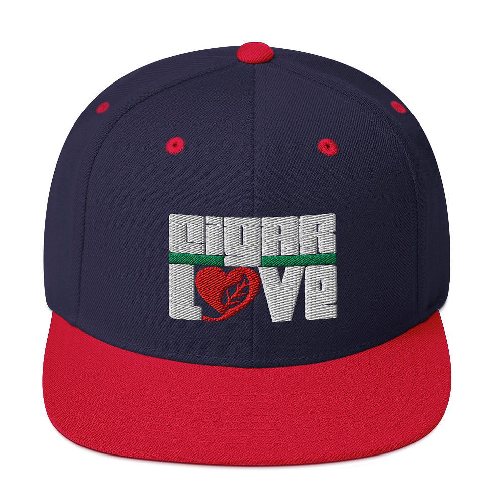 Thumbnail: SWDB Cigar Love Snapback Hat