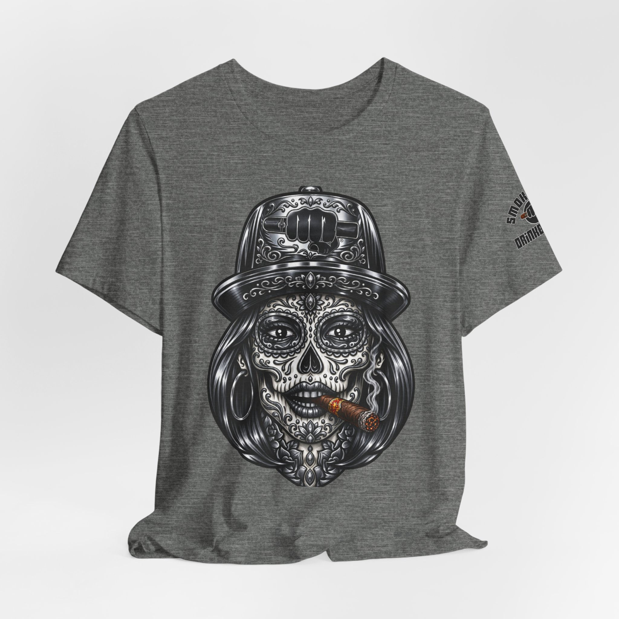 SWDB Chrome Skull Cigar Tee