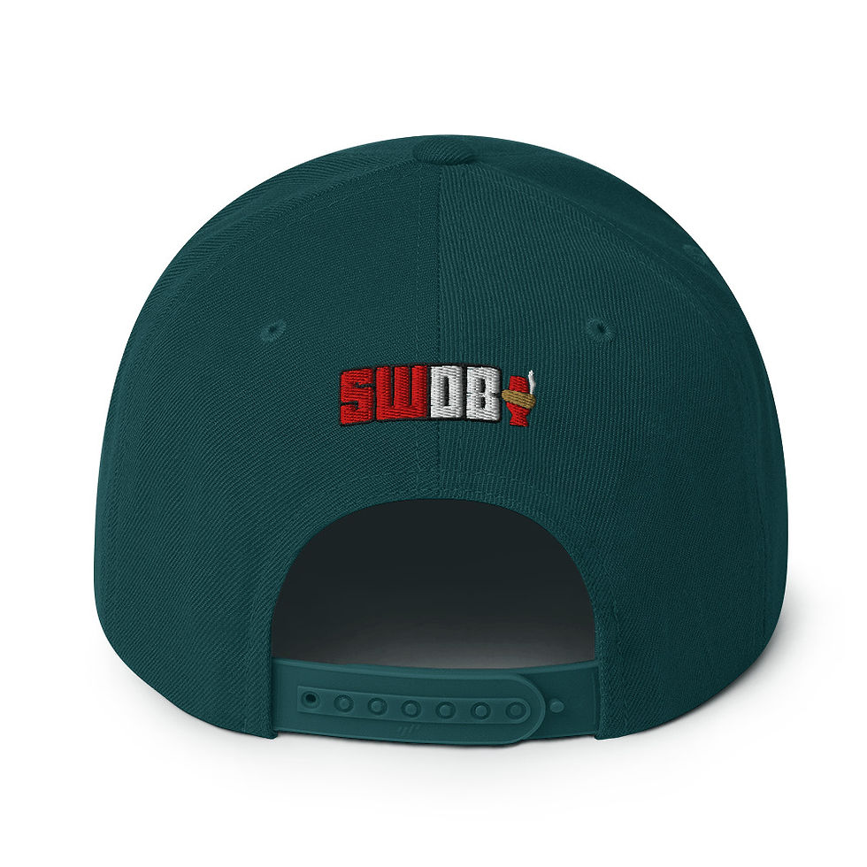 Thumbnail: SWDB Cigar Love 25 Snapback Hat