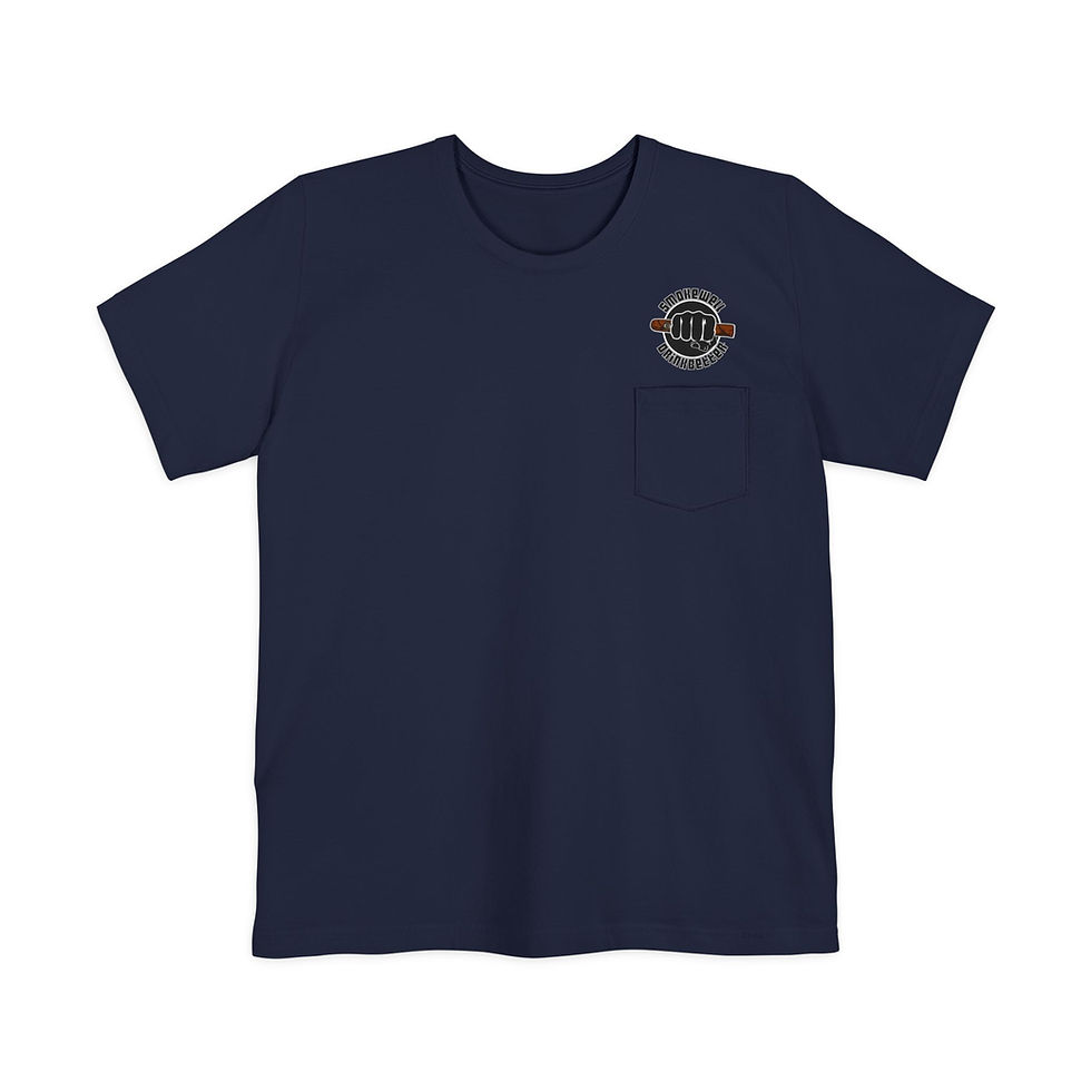 Thumbnail: SWDB Black Dot Unisex Pocket T-shirt