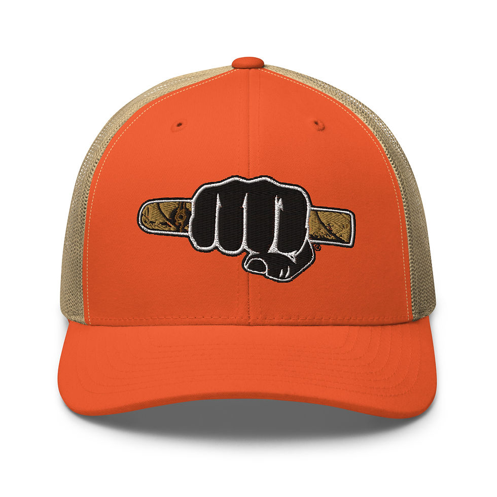 Thumbnail: SWDB Cigar Fist Trucker Cap