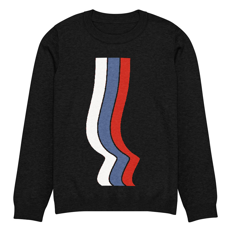 Thumbnail: SWDB Bourbon Glass Knitted Crew Neck Sweater