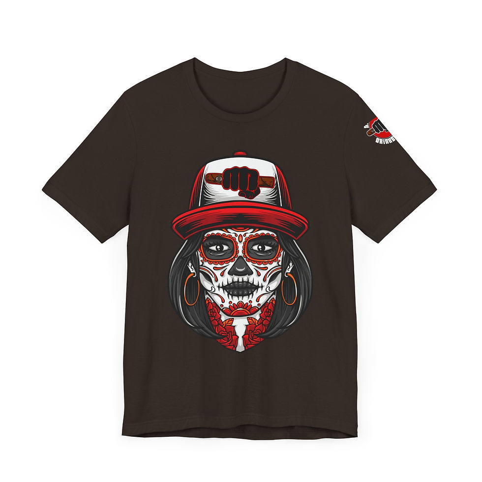 Thumbnail: SWDB Red Sugar Skull Tee