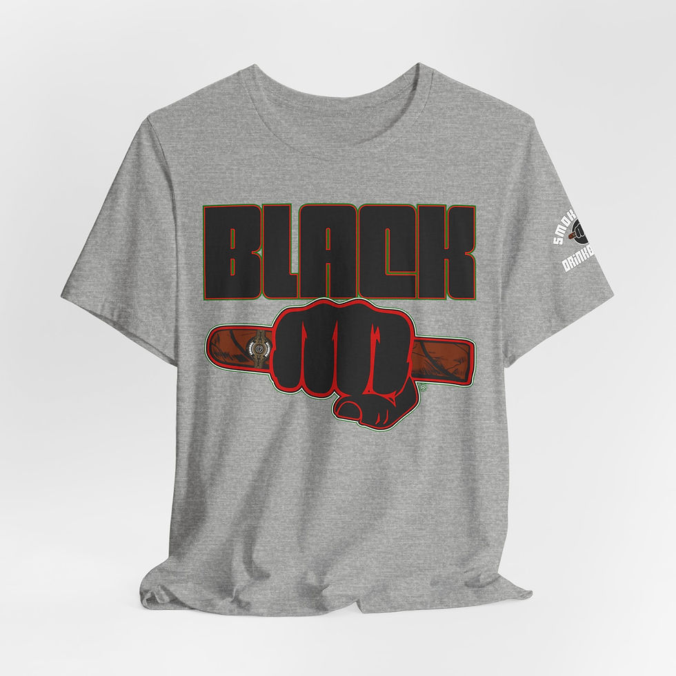Thumbnail: SWDB Black RBG Cigar Fist Tee