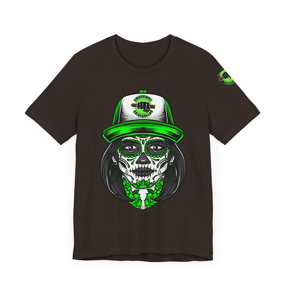 Thumbnail: SWDB Neon Sugar Skull Tee