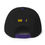 Thumbnail: SWDB Gold & Purple Stripe Snapback Hat