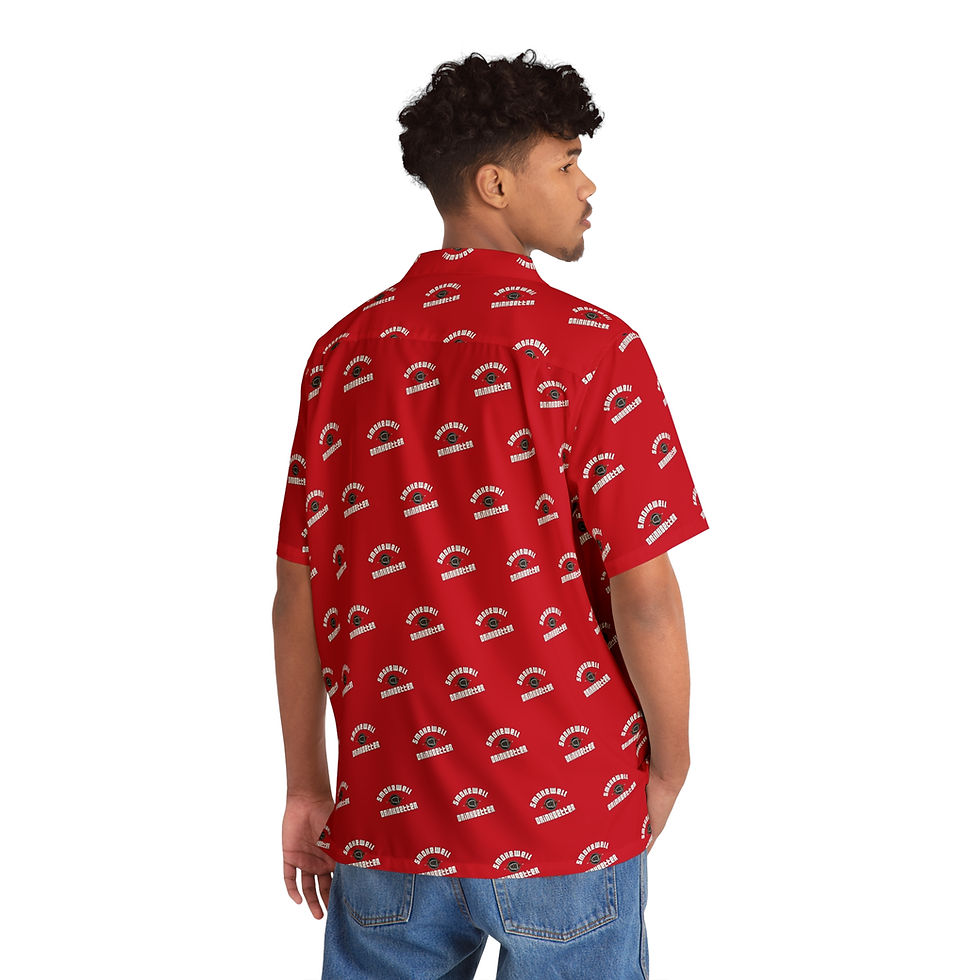Thumbnail: SWDB Versus Pattern Red Hawaiian Shirt