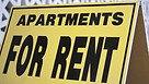 Apartments for Rent sign
