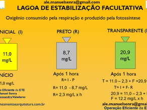 Teste de Oxigenação da Lagoa Facultativa
