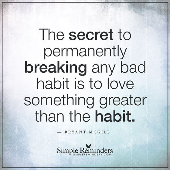 Breaking Bad Habits