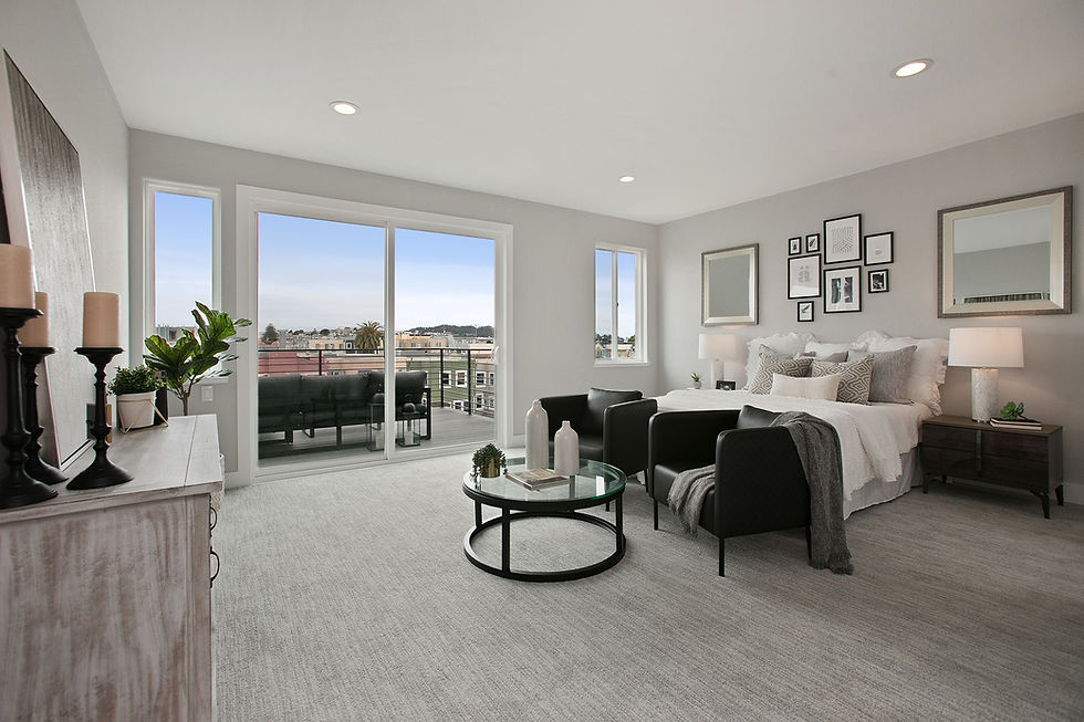 Bedroom remodeling, sliding patio door and window replacement