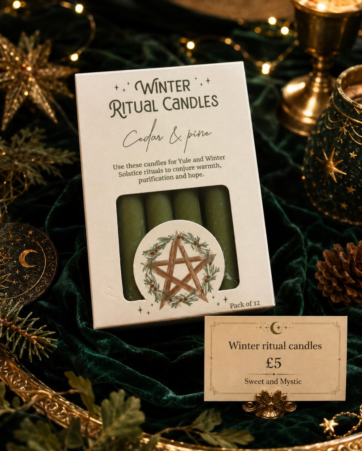 Winter Ritual Candles