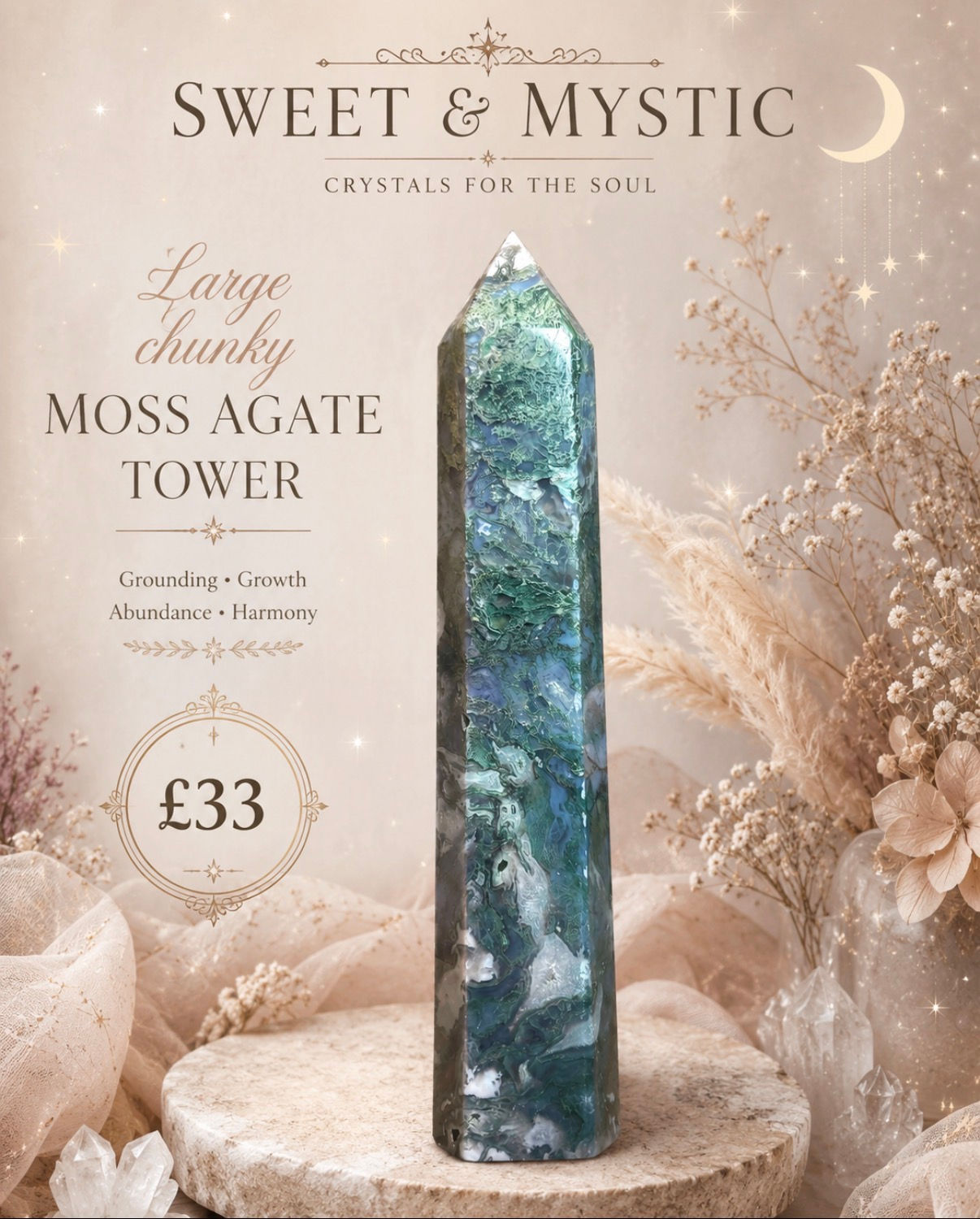Moss Agate Tower