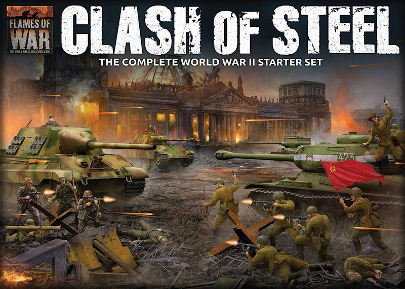 WW2 - Clash of Steel Starter Set - LW USSR v Germany (FWBX15)