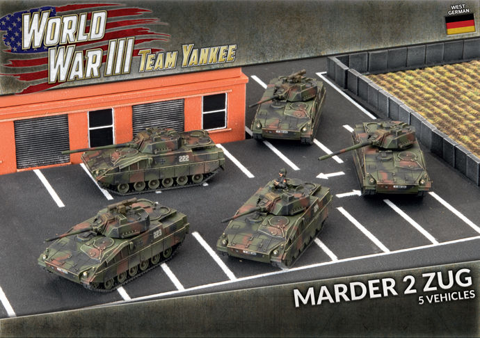 WW3 - Marder II (x5 Plastic) - TGBX19