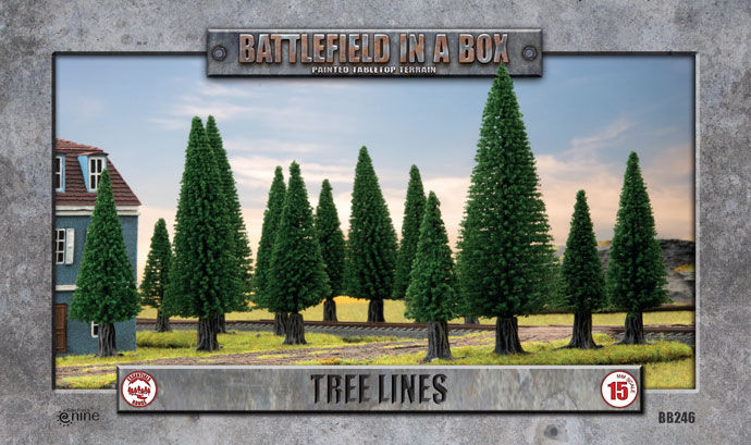 Tree Lines (x4) - BB246
