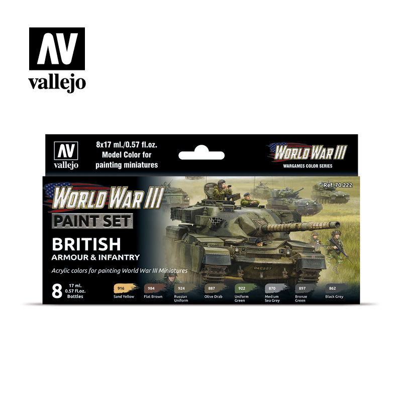 WW3 - British Armour & Infantry - 70222