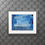 Thumbnail: Blue Western Wall (Paper Frame)