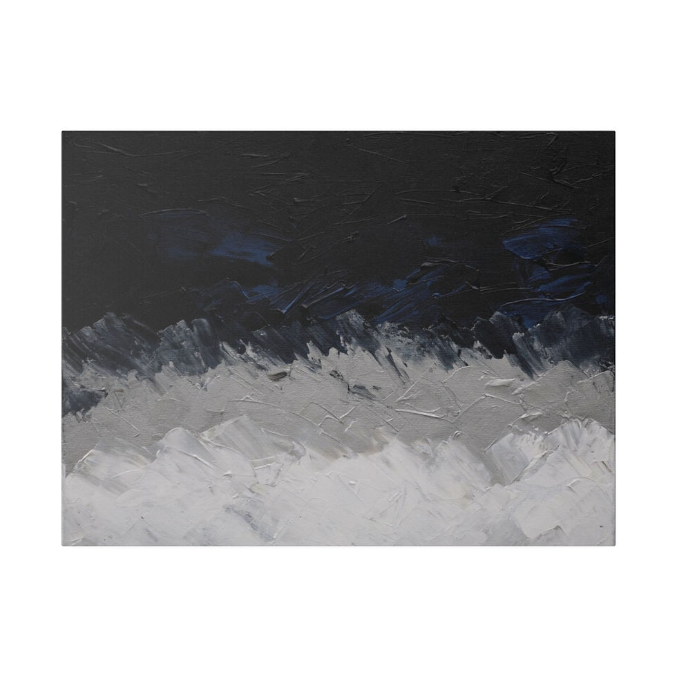 Thumbnail: Light Entering Darkness, on Matte Canvas, Stretched, 0.75"