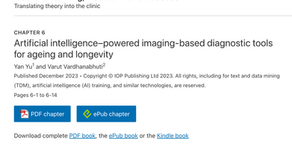 Artificial intelligence–powered imaging-based diagnostic tools for ageing and longevity