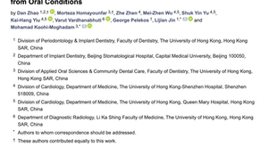 A Multimodal Deep Learning Approach to Predicting Systemic Diseases from Oral Conditions