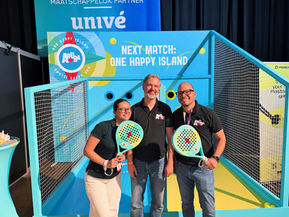 Aruba profileert zich tijdens Premier Padel in Rotterdam