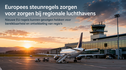 Zorgen bij regionale luchthavens over Europese steunregels 