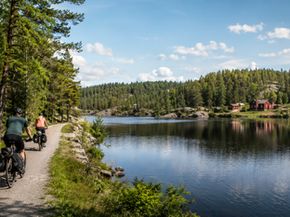 Nieuwe fietsroute ontsluit ruig West-Zweden