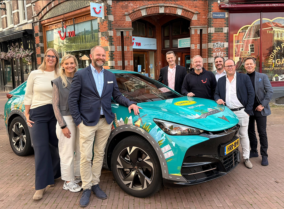 TUI en Sunny Cars breiden samenwerking internationaal uit