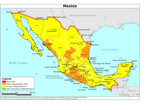 Orkaan Polo en vulkanen zorgen voor aangescherpte waarschuwingen in reisadvies Mexico