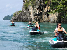 Incentive vouchers bij presentaties Ancasa Hotels & Mega Watersports & Tours (Maleisië)